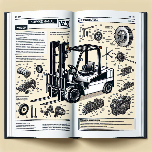 "Illustrated Diagrams in Yale Lift Truck Manual" - Yale Lift Truck